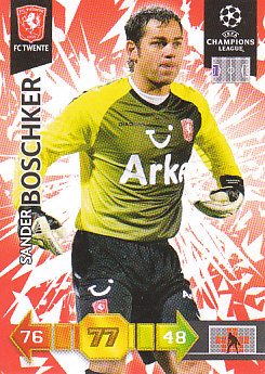 Sander Boschker Twente 2010/11 Panini Adrenalyn XL CL #325